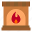fireplace, chimney, livingroom, warm, winter 