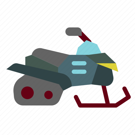 Snowmobile, sled, transportation, winter, transport icon - Download on Iconfinder