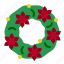 wreath, christmas, bow, christmaswreath, ornament 