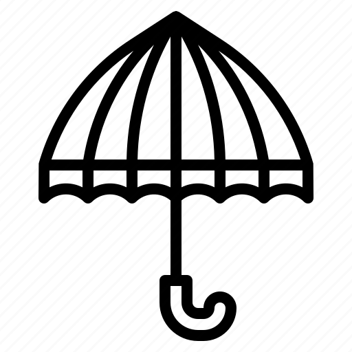 Umbrella, snow, weather, toolsandutensils, protection icon - Download on Iconfinder