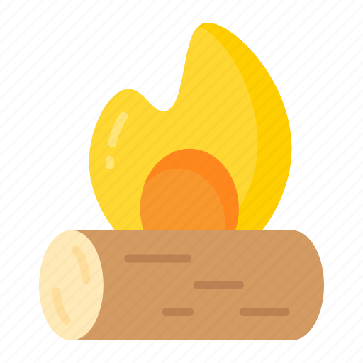 Bonfire, camping, fire, camp, flame, adventure, nature icon - Download on Iconfinder