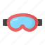 ski goggles, winter, eye-protection, ski-glasses, sport-goggle 