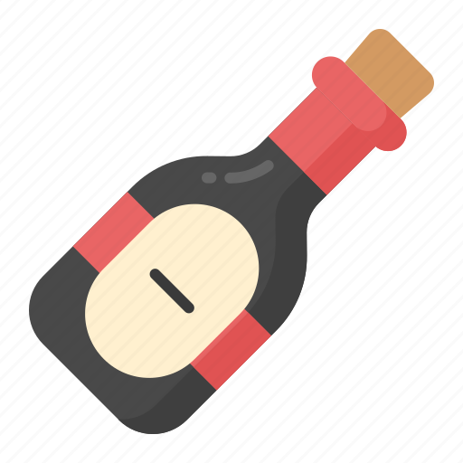 Wine bottle, wine, drink, food, beverage, bottle icon - Download on Iconfinder