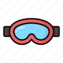 ski goggles, goggles, winter, eye-protection, ski-glasses, sport-goggle