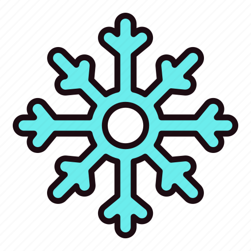 Snowflake, snow, winter, christmas, cold, weather icon - Download on Iconfinder