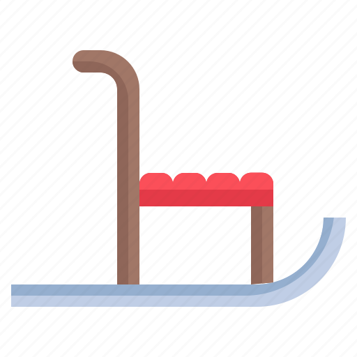 Finnish, kicksled, inflatable, sled, winter, snow, holidays icon - Download on Iconfinder