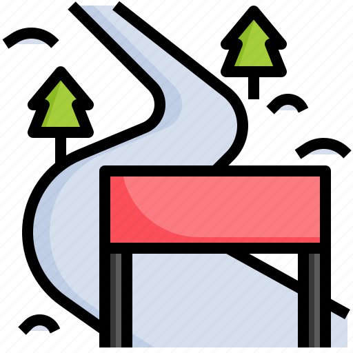 Slope, way, sports, and, competition, snow, winter icon - Download on Iconfinder