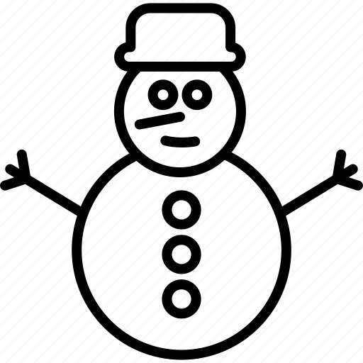 Man, snow, snowman, winte icon - Download on Iconfinder