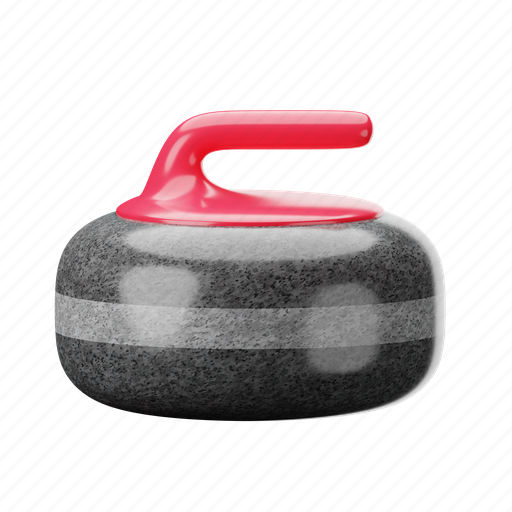 Curling, ball, game, sport, winter, christmas, xmas 3D illustration - Download on Iconfinder