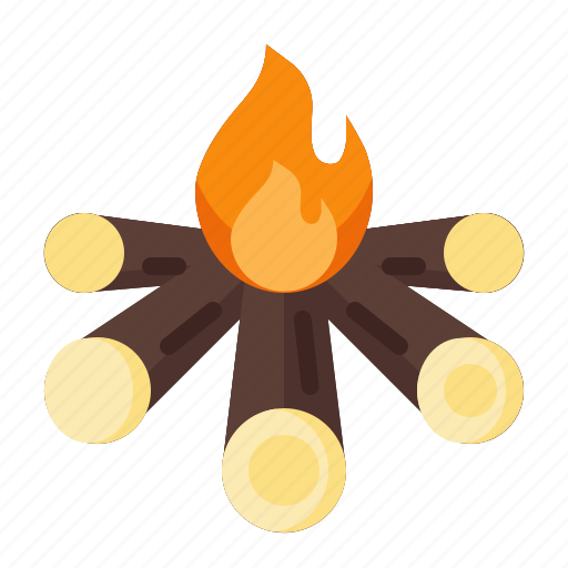 Campfire, firewood, camping, wood icon - Download on Iconfinder