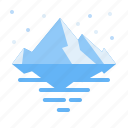 iceberg, arctic, melting, glacier