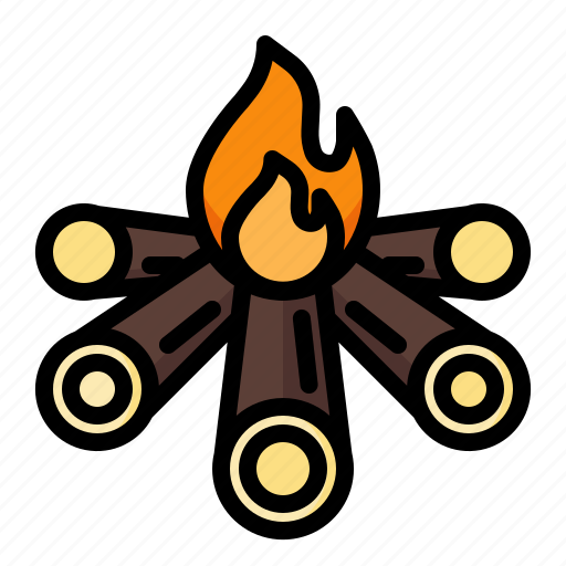 Campfire, firewood, camping, wood icon - Download on Iconfinder