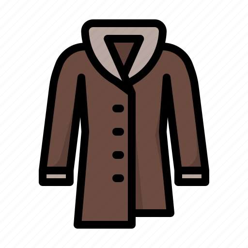 Coat, winter, jacket, dress icon - Download on Iconfinder
