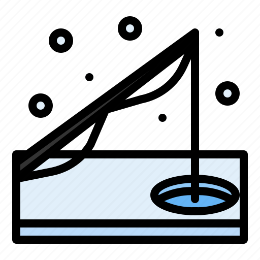 Ice, ice fishing, fishing, cold icon - Download on Iconfinder