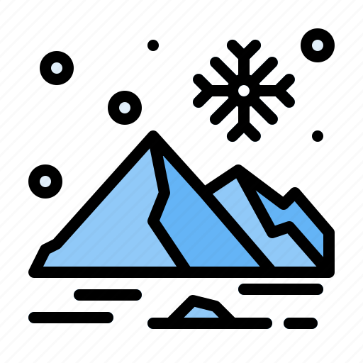 Mountain, iceberg, landscape, travel icon - Download on Iconfinder