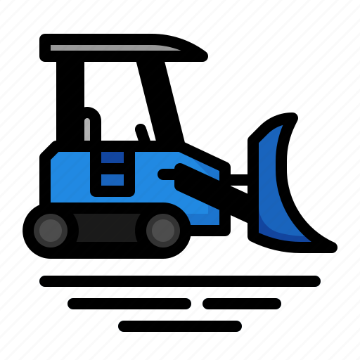 Snow plow, truck, plowing, snow blade icon - Download on Iconfinder