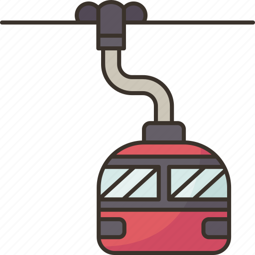 Ar, cable, mountain, tourism, transportation icon - Download on Iconfinder