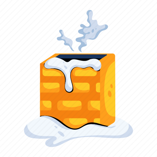 Chimney, winter stack, snow stack, smoke stack, chimney stack icon - Download on Iconfinder