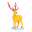 antlers animal, reindeer, rangifer tarandus, christmas animal, creature 