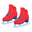 ice skates, skating shoes, skating boots, ice shoes, skating footwear 