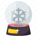 decoration, holiday, winter, snow globe