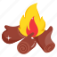 bonfire, campfire, fire, flame 