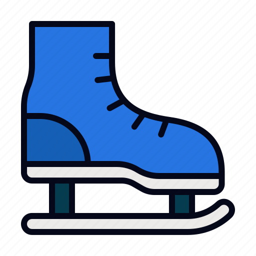 Ice, skating, shoes, sports, sport, equipment, adventure icon - Download on Iconfinder