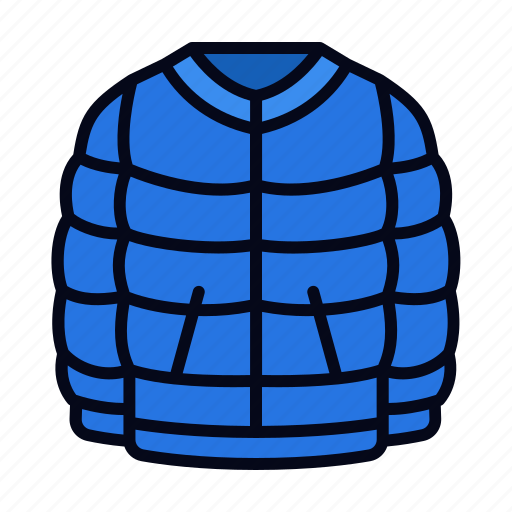 Jacket, clothes, coat, winter, clothing, overcoat, puffer icon - Download on Iconfinder