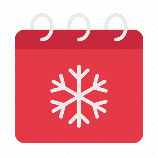 Winter, holidays, calendar, snowflake, snow, weather, season icon - Download on Iconfinder