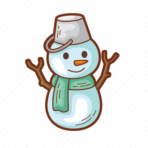 Winter, snowman, snow, snowflake, cold, ice icon - Download on Iconfinder