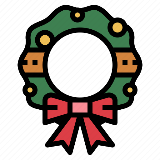 Christmas, decoration, home, wreath icon - Download on Iconfinder