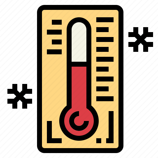 Forecast, snow, thermometer, weather icon - Download on Iconfinder