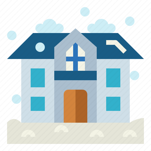 Frost, home, snowy, winter icon - Download on Iconfinder