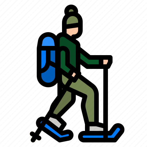 Sport, competition, snowshoeing, snowshoes, winter icon - Download on Iconfinder
