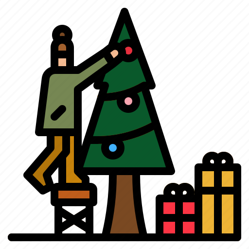 Xmas, christmas, decoration, pine, tree icon - Download on Iconfinder