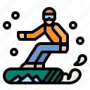 sport, snowboarding, extreme, snowboard, adventure