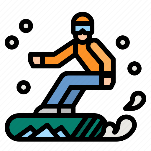 Sport, snowboarding, extreme, snowboard, adventure icon - Download on Iconfinder