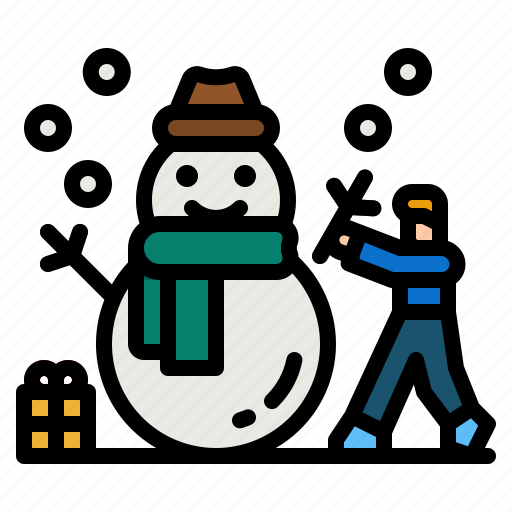 Winter, christmas, cold, snow, snowman icon - Download on Iconfinder