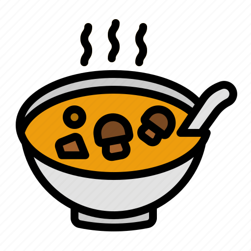 Hot, soup, bowl, meal, food icon - Download on Iconfinder
