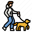 walk, pet, belt, walking, dog