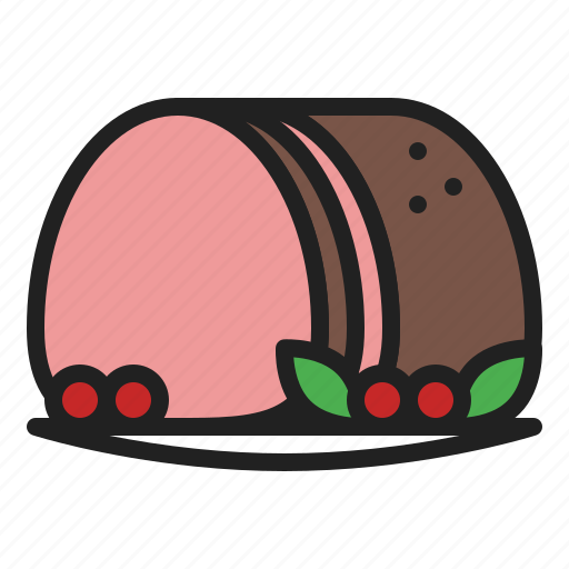 Beef, christmas, cooking, hum, roasted, turkey, winter icon - Download on Iconfinder
