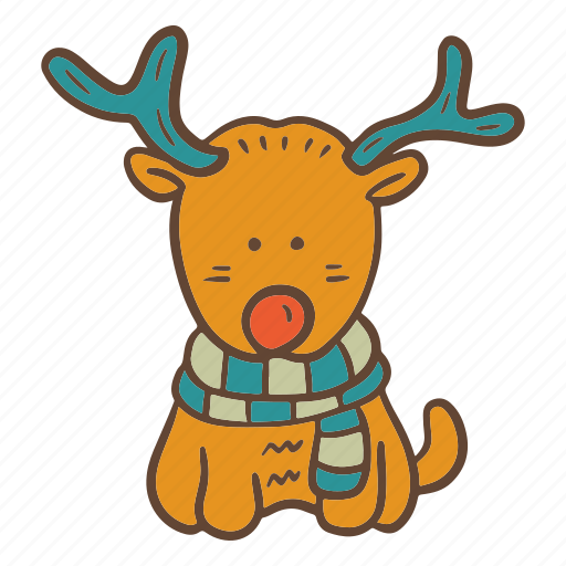 Winter, season, deer, christmas, decoration icon - Download on Iconfinder