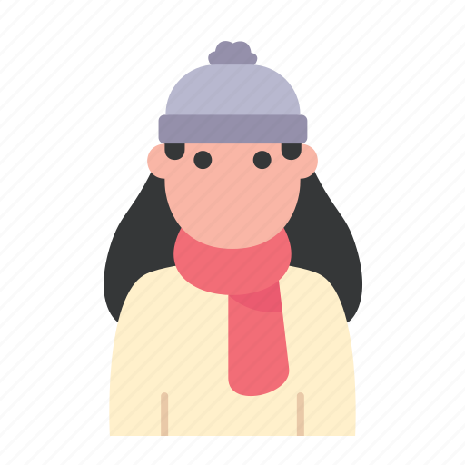Winter, avatar, user, profile, people, woman icon - Download on Iconfinder