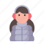 winter, avatar, user, profile, people, woman 