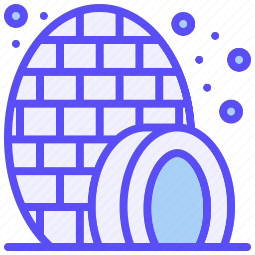 Igloo, house, ice, snow, winter icon - Download on Iconfinder