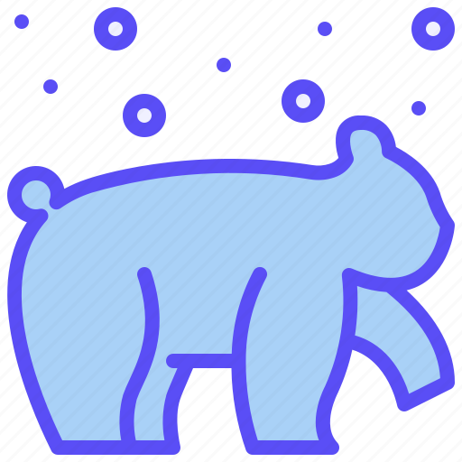 Polar, bear, animal, wildlife icon - Download on Iconfinder