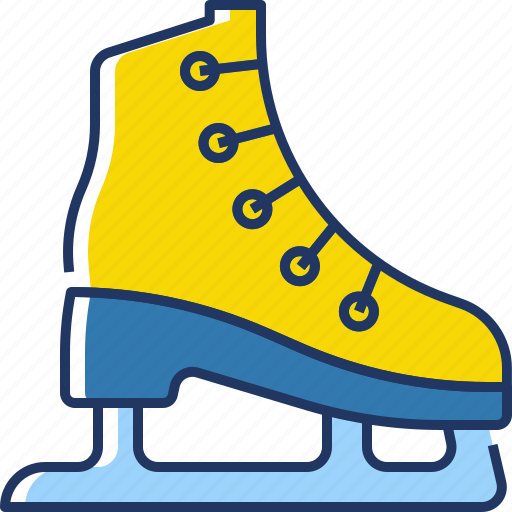 Ice skate, skate, sport, ice skating, ice, winter, skating icon - Download on Iconfinder