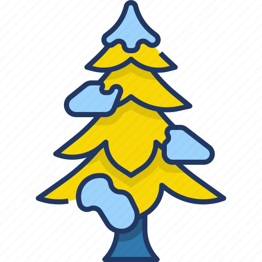 Tree, pine tree, nature, pine, snow, winter, ecology icon - Download on Iconfinder