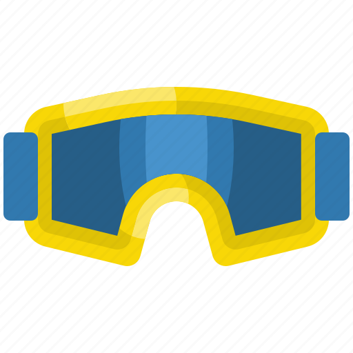 Eye protection, sport goggle, ski goggles, winter, ski glasses, glasses, goggles icon - Download on Iconfinder
