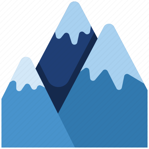 Winter, mountains, cold, snow mountain, nature, snow, landscape icon - Download on Iconfinder